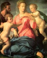 Bronzino, Agnolo - Stroganoff Holy Family